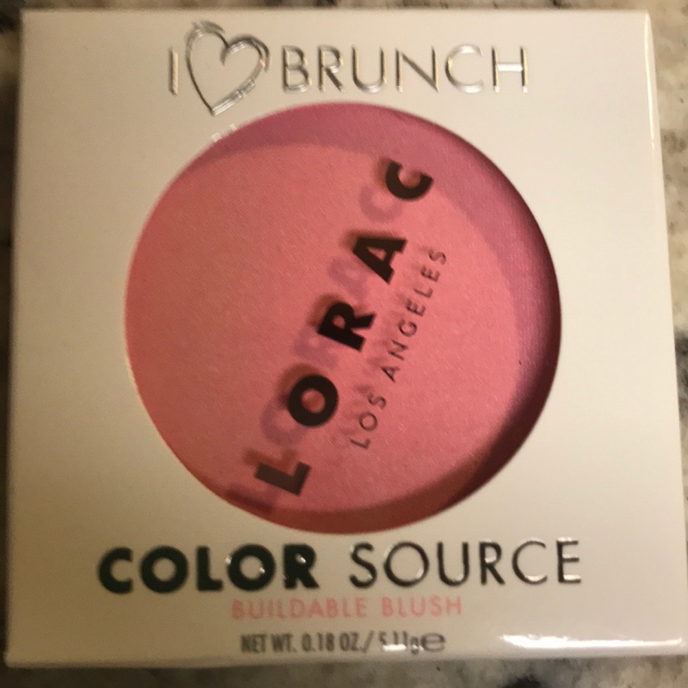 NIB LE Lorac Color Source Buildable Blush